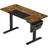 Songmics Electric Sit-Stand Desk Rustic Brown/Black Skrivbord 60x120cm