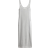 H&M Ribbed Jersey Dress - Light Grey Mottled
