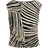 H&M Textured Jersey Top - Black/Patterned