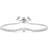 Philip Jones I Couldn't Say I Do Without You Heart Solitaire Bracelet - Silver/Transparent