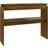 vidaXL Engineered Brown Oak Console Table 30x102cm