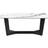 Julian Bowen Olympus White Marble Soffbord 60x110cm