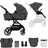 Kinderkraft YOXI 2-in-1 Duovogn Grå (Travel system)
