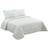 Dkd Home Decor Quilted Double 240 x 260 cm Bedspread White