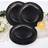 Shein 9 Inch Black Disposable Plates 20pcs