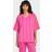 adidas Loose Linear T-Shirt - Semi Lucid Fuchsia