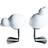 DBKD Swedish Birds White Påskdekoration 8cm 2st