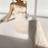 Shein Elegant And Sexy Heart Shape Solid Color Lace Bodycon Maxi Dress - White