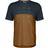 Scott SCO Cykeltrøje Korte Ærmer Trail Flow DRI - Dark Blue/Bread Brown
