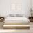 vidaXL Storage Artisan Oak 180x200 cm Frame Bed