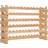 Homcom Storage Holder Brown Wine Rack 114x80cm