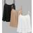 Shein Plus Size Women's Solid Color - Black/Khaki/White