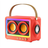 Portable Sound Speaker Music Wireless Radio Red