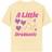 Shein Tween Girl Casual Funny Print Crew Neck Short Sleeve T-Shirt Top - Summer