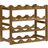 Homcom Free Standing Brown Wine Rack 43x38cm