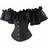 Shein Ruffled Sleeve Sexy Corset Bustier Shapewear Top - Women