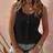 Shein Plus Size Solid Color Camisole And Tank Top - Summer