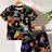 Shein Boys Casual Fitted Crew Neck Short Sleeve Shorts Pajama Set - Spring/Summer