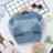 Shein Baby Boy Ombre Knit Crew Neck Long Sleeve Casual Pullover Sweater - Classic Fashion Apparel