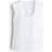 H&M Damen Tanktop Aus Mikrofaser - Weiß