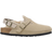 Birkenstock Tokio Shearling Suede Leather - Taupe