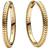 Pandora Moments Charm Hoop Earrings - Gold
