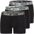 Nike Dri Fit Everyday Cotton Stretch Trunk 3-pack - Black