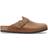 Birkenstock Boston Oiled Leather Clog Shoes - Cognac