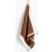 H&M Fringed Bath Towel Brown, White (165x80cm)