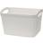 JVL Knit Loop Ivory Basket 26cm