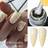 Shein Quick Extension Nail Gel Polish - Gold Glitter