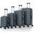 Juskys Rome Set of 4 - Anthracite