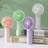 Shein Summer Handheld Fan 3-Speed USB Rechargeable