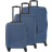 Travelite Bali Suitcase 3 delar - Blue