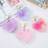 Shein Heart Plush Bag Pendant Charm - Multicolor