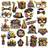Shein Birthday Decoration Photo Booth Props 30 Pcs Funny Black Gold