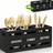 Shein Wood Caddy With 3 Compartments 1pc Utensil Holder