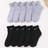 Shein Children's Short Elastic Stretch Soft Socks - Black/Gray