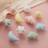 Shein Solid Ceramic Cartoon Cute Macaron Color Cabinet Drawer Wardrobe 1pc