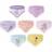 Shein Young Girl Cartoon Print Cute Fashionable Casual Underwear - 7pcs