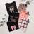Shein Plus Size Knitted Round Neck Short Sleeve Pajama Set - Printed Design