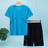 Shein Teen Boy Sports Set - Short Sleeve