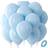 Shein Pastel Blue Latex Party Balloons 12 Inch Round Helium Light