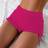 Shein Women's Solid Color Drawstring Beach Bikini Bottom