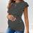 Shein Maternity Summer Casual Striped Cap Sleeve Breastfeeding Top