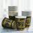 Shein Birthday Gold Foil Balloon Print Paper Cups 10/25pcs