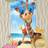 Shein Super Soft Funny Giraffe Pattern Printed Beach 1pc Towel
