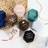 Shein Personalized Velvet Double Slots Ring Box - Multi-Functional
