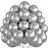 Shein Metal Silver Balloons 10/20/30/40/50pcs