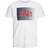 Jack & Jones Boy's Logo T-shirt - White
